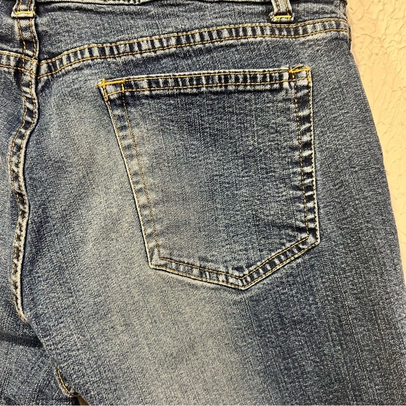 GAP Vintage Blue Mid Rise Ankle length Jeans size 10 - Picture 5 of 12